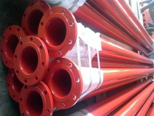 矿用双抗涂塑钢管